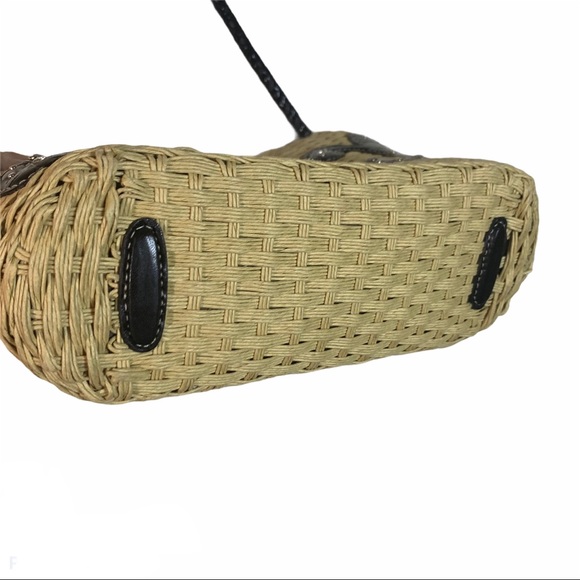 Brighton Valentina Straw Hand Bag Studs - Picture 4 of 8